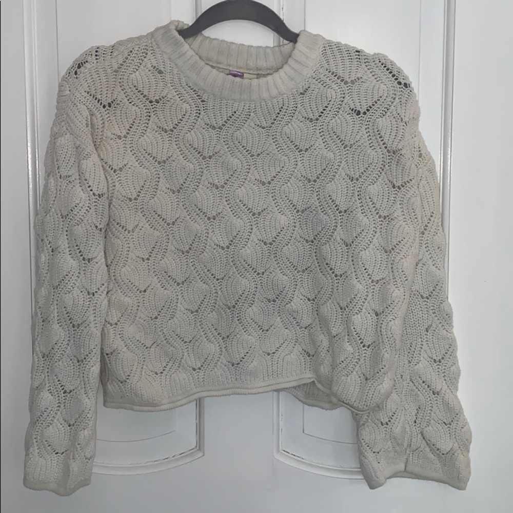 Cropped sweater